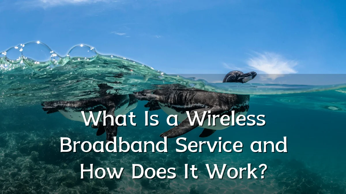 What Is a Wireless Broadband Service and How Does It Work?