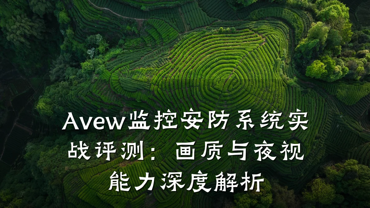 Avew监控安防系统实战评测:画质与夜视能力深度解析