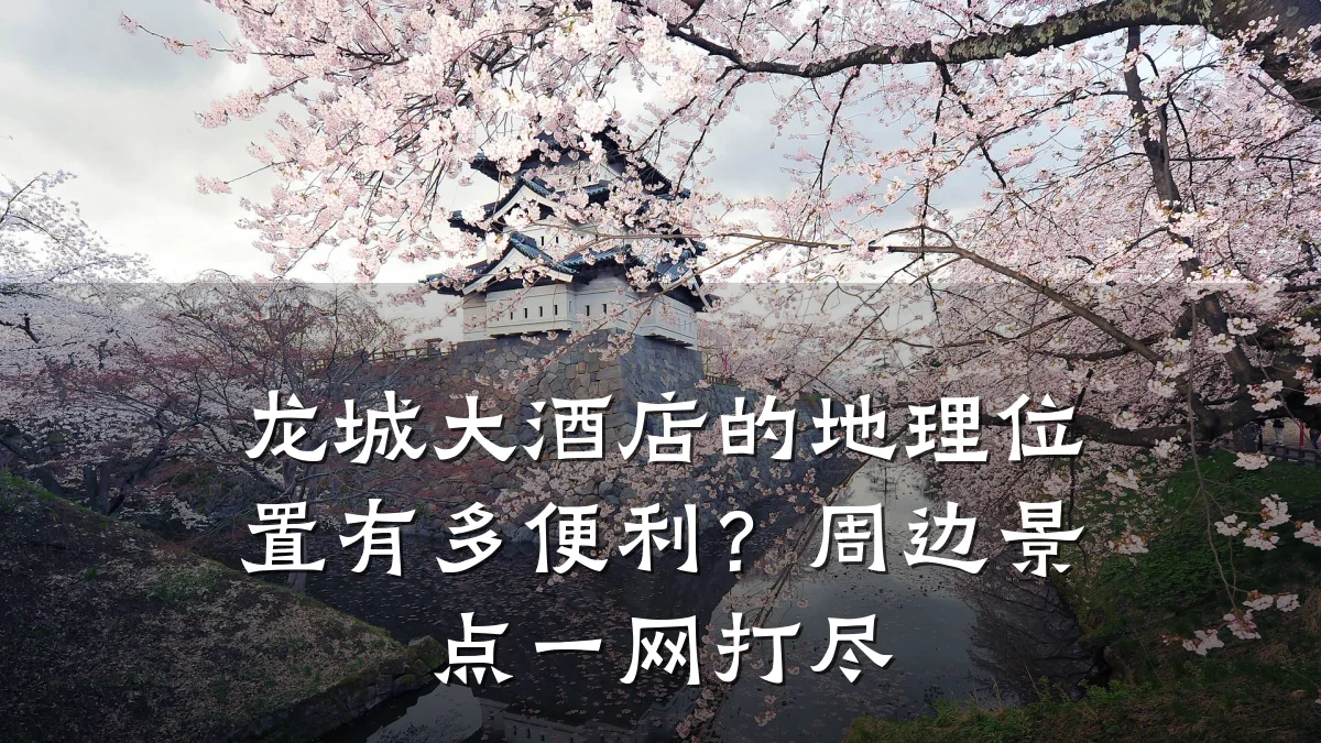 龙城大酒店的地理位置有多便利?周边景点一网打尽