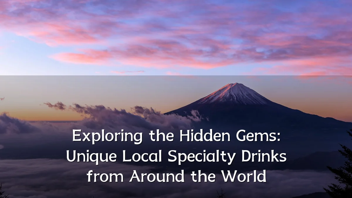 Exploring the Hidden Gems: Unique Local Specialty Drinks from Around the World
