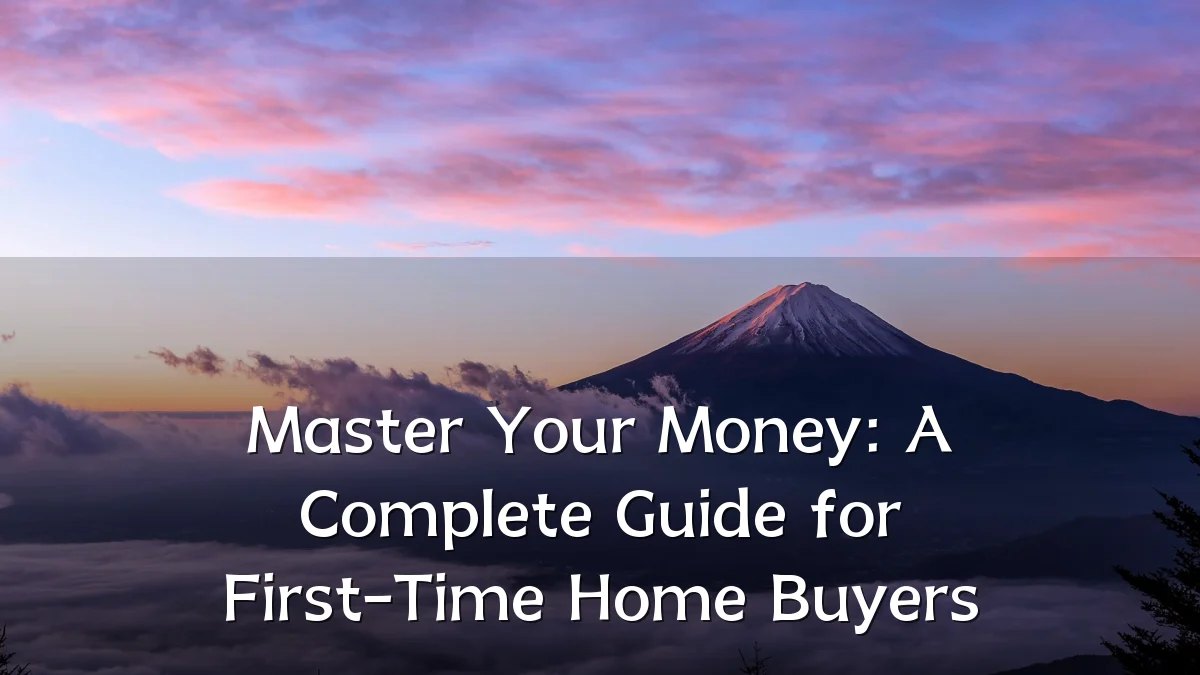 Master Your Money: A Complete Guide for First-Time Home Buyers