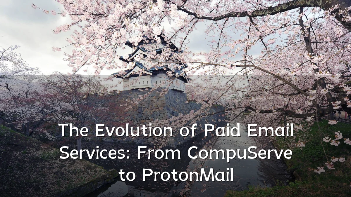 The Evolution of Paid Email Services: From CompuServe to ProtonMail