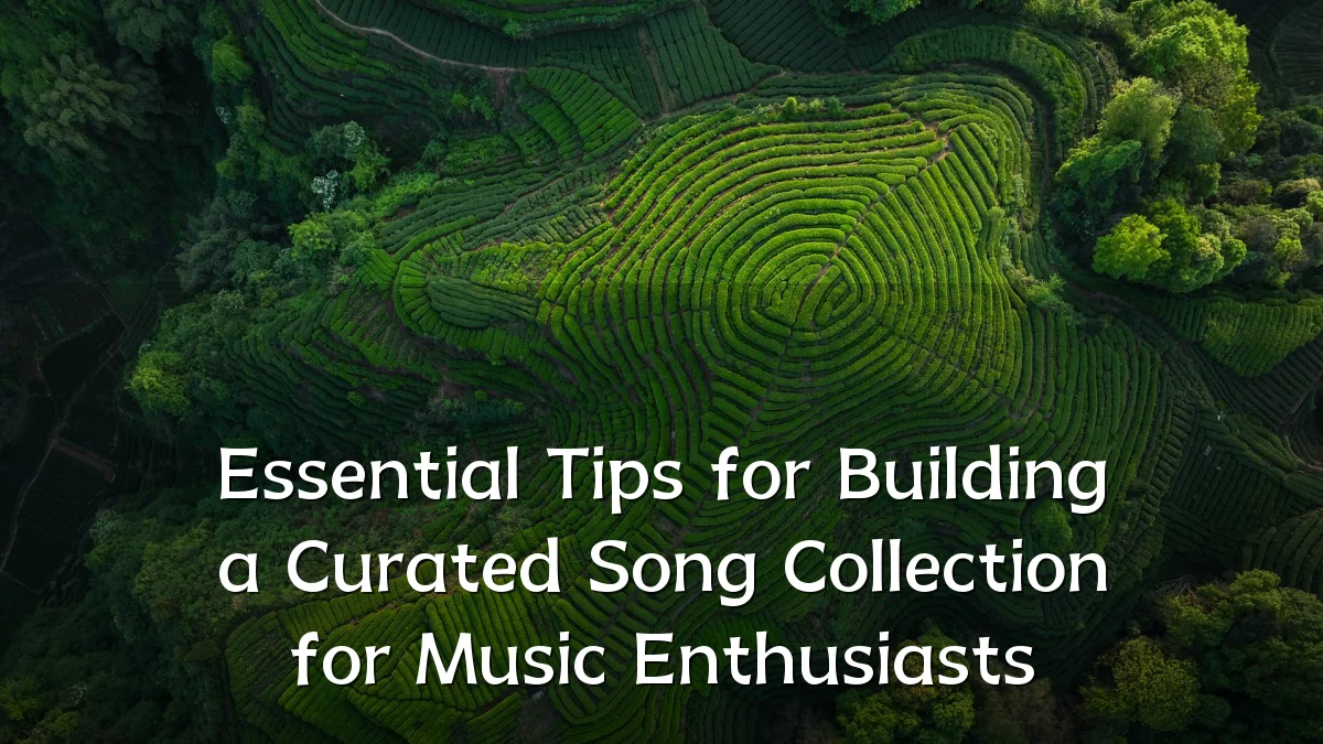 Essential Tips for Building a Curated Song Collection for Music Enthusiasts