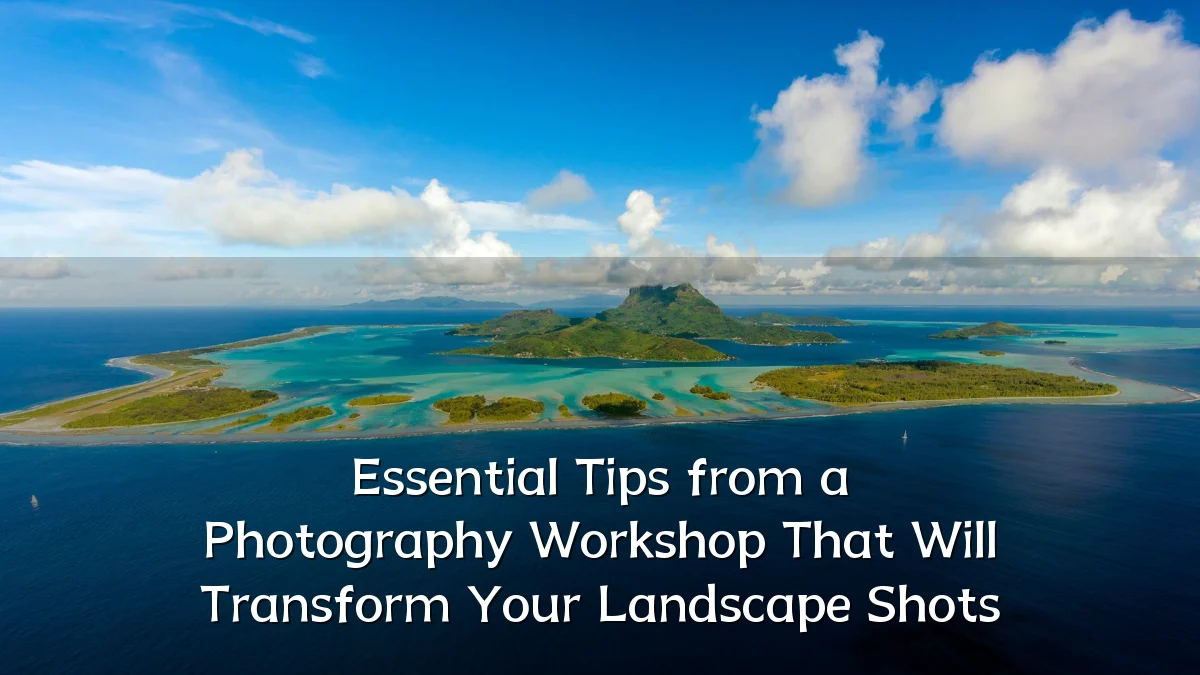 Essential Tips from a Photography Workshop That Will Transform Your Landscape Shots