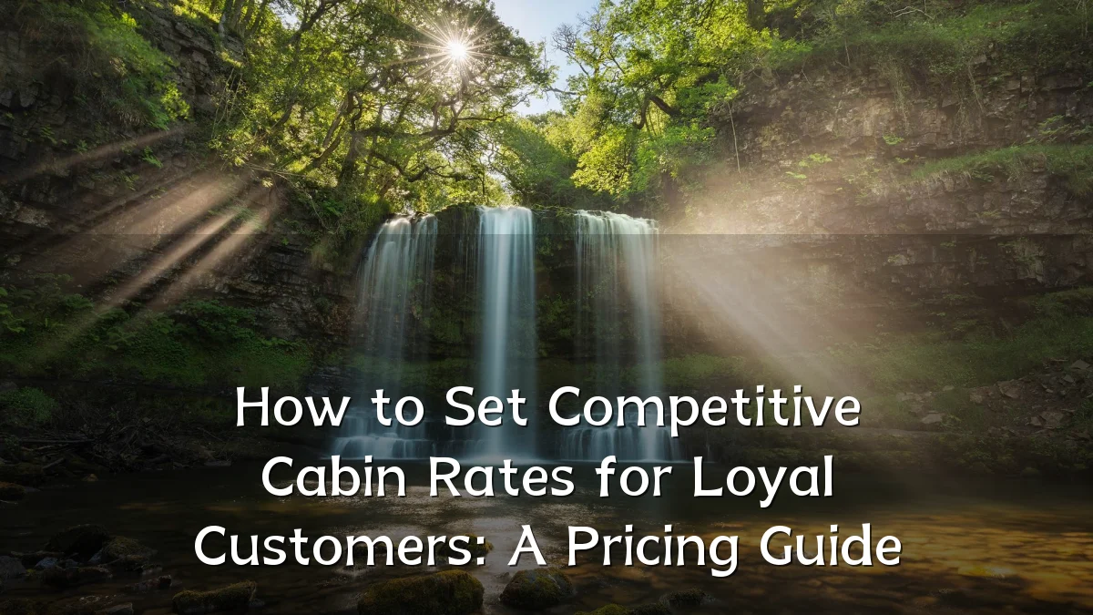 How to Set Competitive Cabin Rates for Loyal Customers: A Pricing Guide