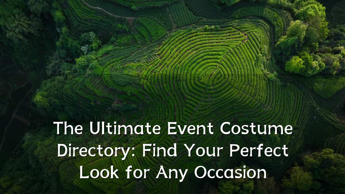 The Ultimate Event Costume Directory: Find Your Perfect Look for Any Occasion
