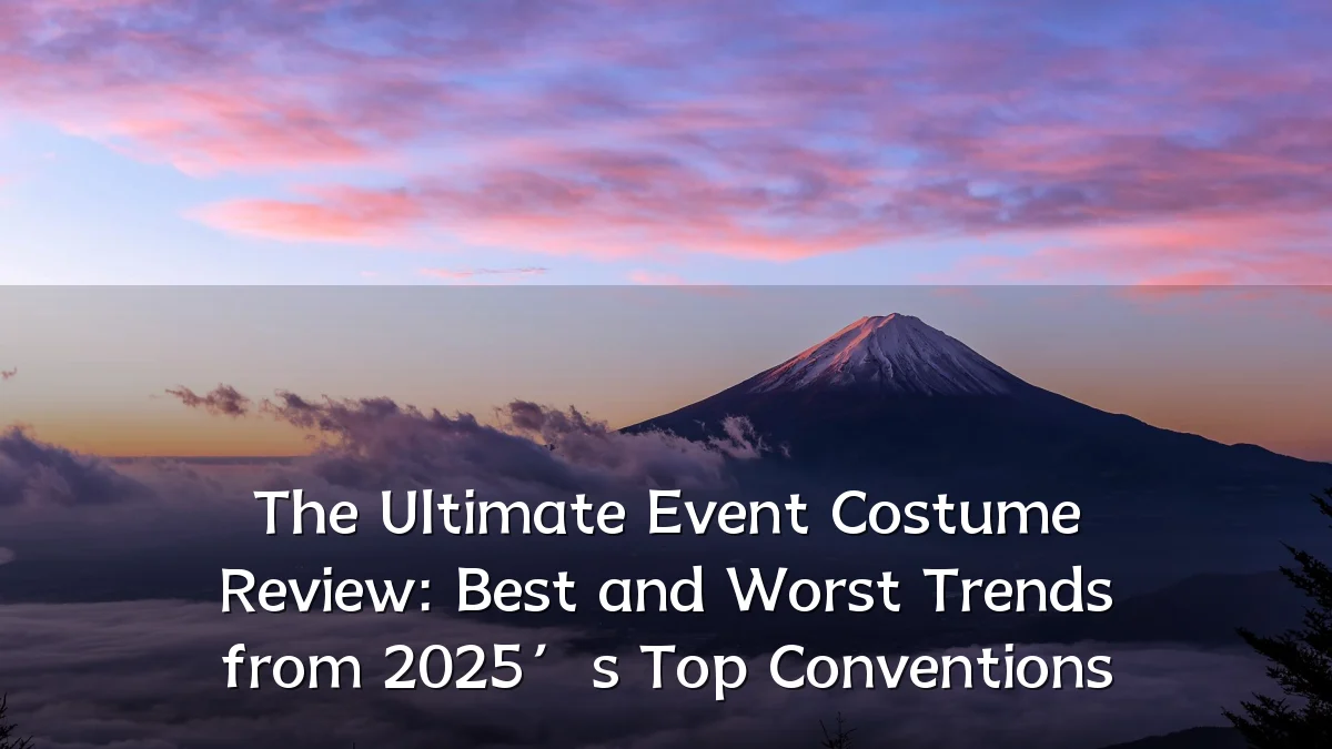 The Ultimate Event Costume Review: Best and Worst Trends from 2025’s Top Conventions