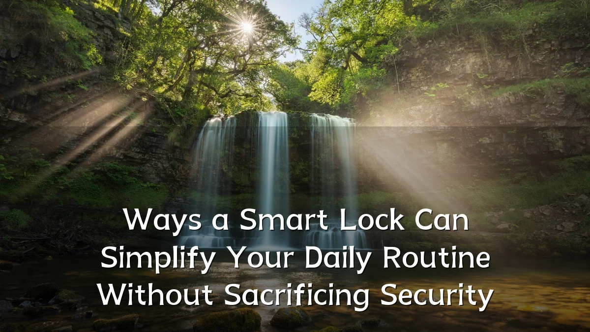 Ways a Smart Lock Can Simplify Your Daily Routine Without Sacrificing Security