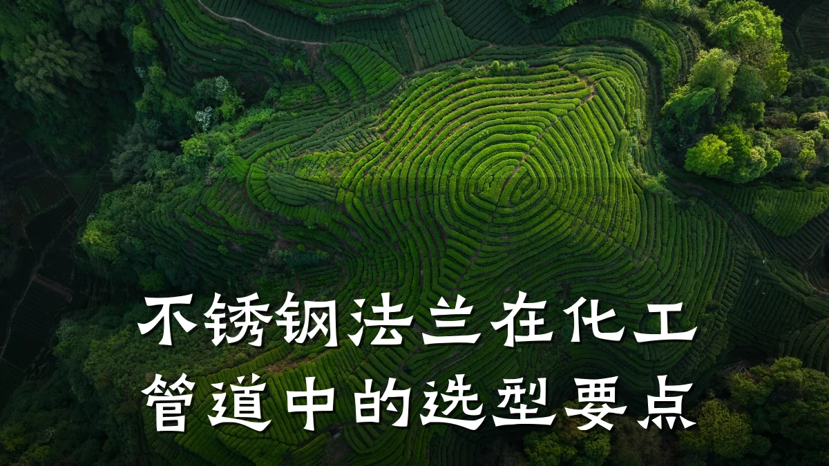 不锈钢法兰在化工管道中的选型要点