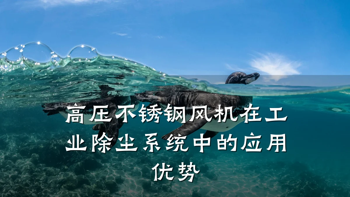 高压不锈钢风机在工业除尘系统中的应用优势