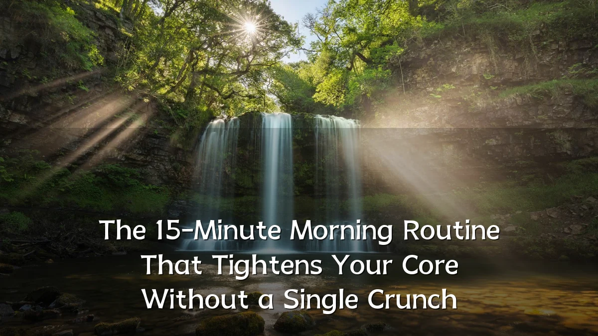 The 15-Minute Morning Routine That Tightens Your Core Without a Single Crunch