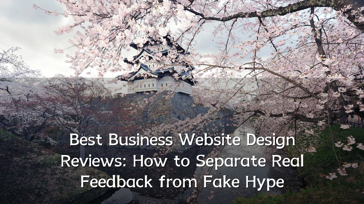 Best Business Website Design Reviews: How to Separate Real Feedback from Fake Hype