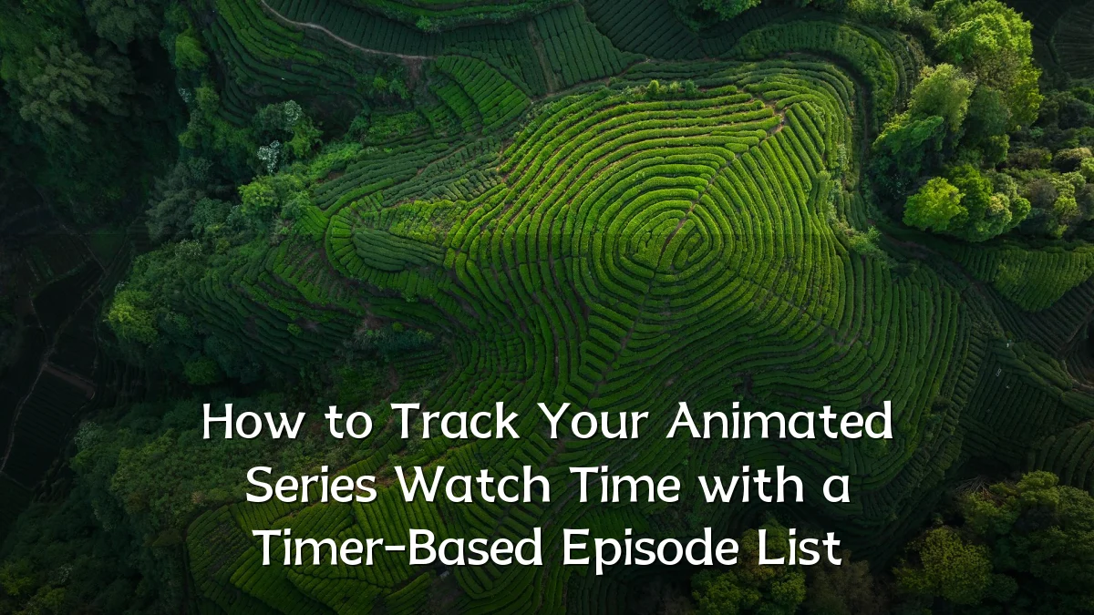 How to Track Your Animated Series Watch Time with a Timer-Based Episode List